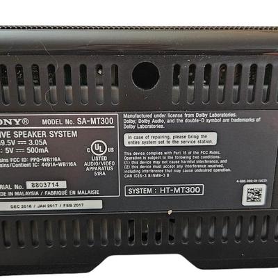 Sony Soundbar and Subwoofer