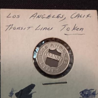 L.A. AND PHILLY BUS TOKENS