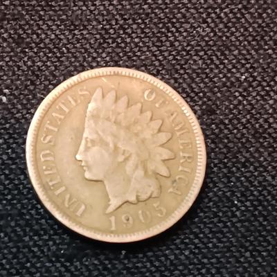 4 INDIAN HEAD PENNIES