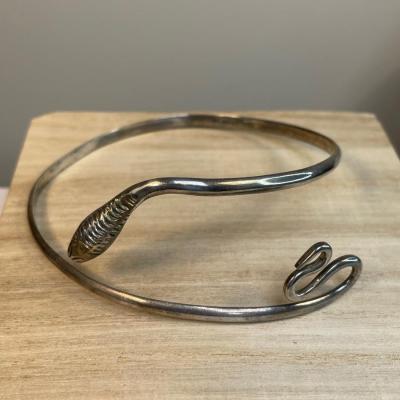 Sterling silver Serpent Snake Arm bracelet
