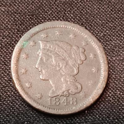 1848 LARGE CENT
