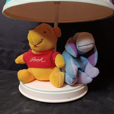 PLUSH WINNIE THE POOH AND EEYORE TOO LAMP