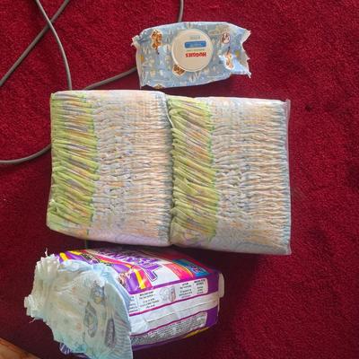 Diapers and wipes