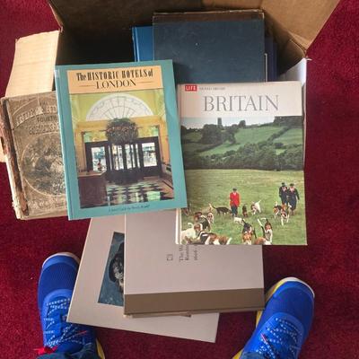 Books in box