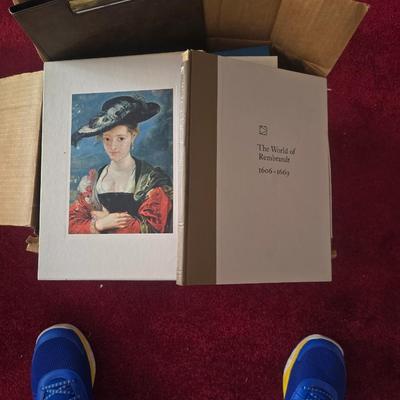 Books in box