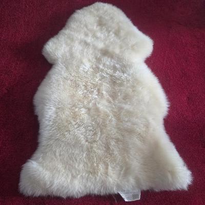Sheepskin rug