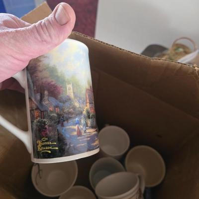 Sale Photo Thumbnail #110: Box of 22 mix and matched mugs