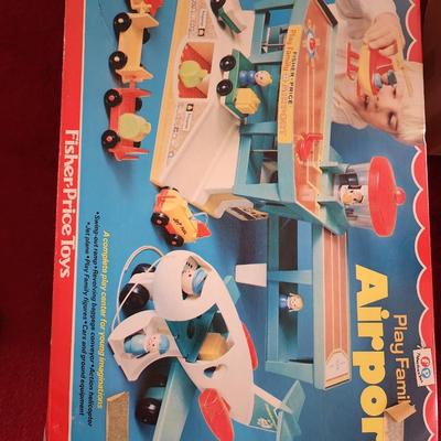 Vintage fisher price airport.