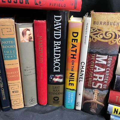 Hardcovers Classic & Modern Fiction incl Gore Vidal 1st Edition (1020B-SS)