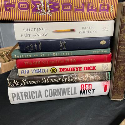 Hardcovers Classic & Modern Fiction incl Gore Vidal 1st Edition (1020B-SS)