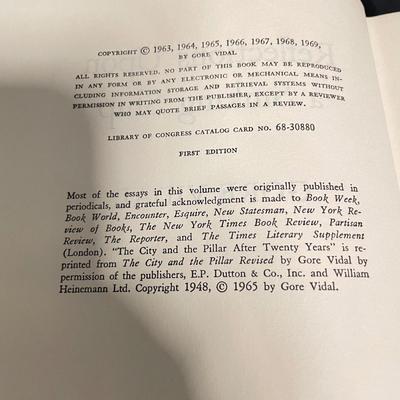 Hardcovers Classic & Modern Fiction incl Gore Vidal 1st Edition (1020B-SS)