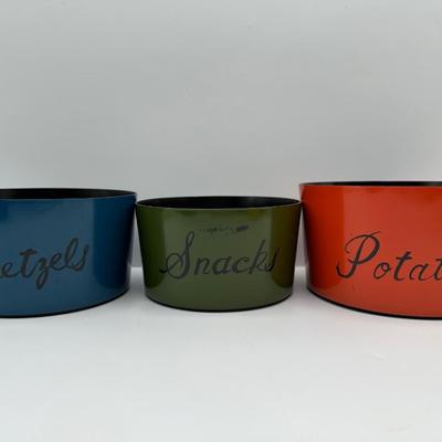 Vintage Nesting Snack Set