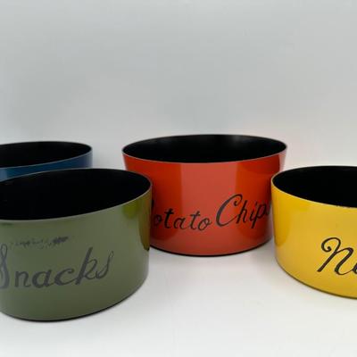 Vintage Nesting Snack Set