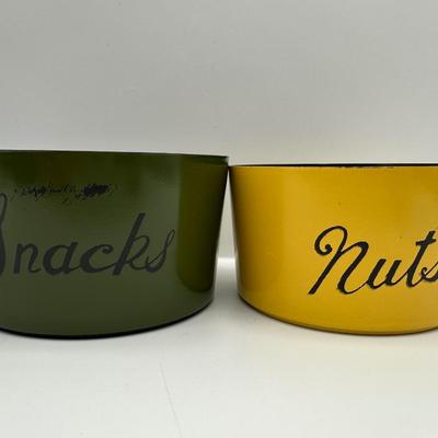 Vintage Nesting Snack Set