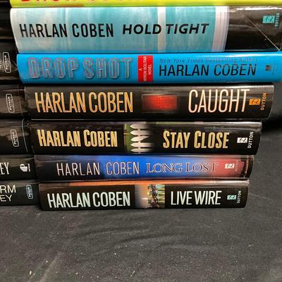 John Sandford & Harlan Coben Hard Cover Novels (1020R-SS)