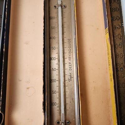 Lot of Cooking Thermometer Taylor Candy Jelly , Meat , Deep Frying, W. Hillyer Ragsdale Candy