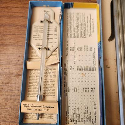 Lot of Cooking Thermometer Taylor Candy Jelly , Meat , Deep Frying, W. Hillyer Ragsdale Candy