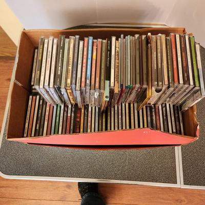 Box Lot of Music CD's