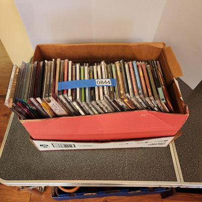Box Lot of Music CD's