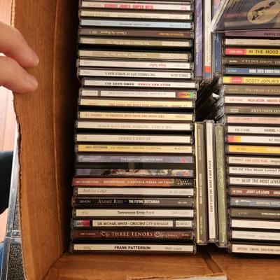 Box Lot of Music CD's