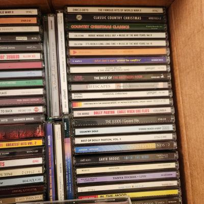 Box Lot of Music CD's