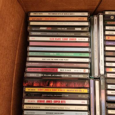Box Lot of Music CD's