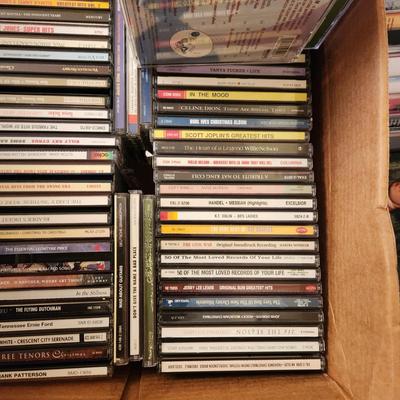 Box Lot of Music CD's
