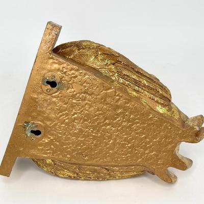 Set of 2 Gilded Angel Shelves