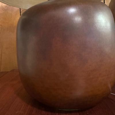 Vintage Lotte and Gunnar Bostlund Table Lamp With Original Shade