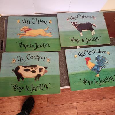 Lot of Cork backed Placemats