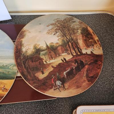 Lot of Cork backed Placemats