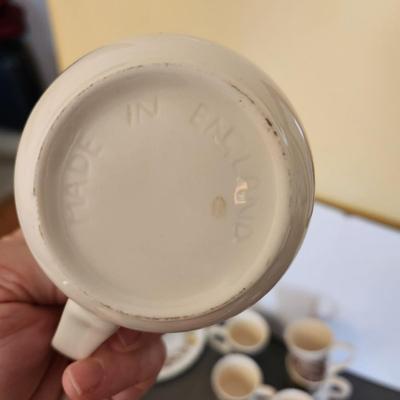 Johnson Brothers Fairwood China Serving Plate Bowl Cover dish and Cups Made in England