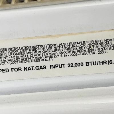Maytag 27" Neptune Gas Dryer with Electronic Touch-Pad Controls - Model # MDG5500AWW - GAS Hook Up