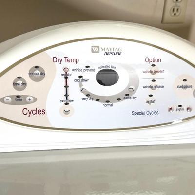 Maytag 27" Neptune Gas Dryer with Electronic Touch-Pad Controls - Model # MDG5500AWW - GAS Hook Up