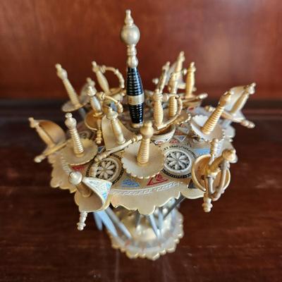 Vintage 18 Mini Swords Cocktail Skewers