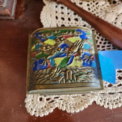 Collectable Lot Lenox, Nippon, Limoges, Figurines , Vases, Cloisonne Brass Box & more
