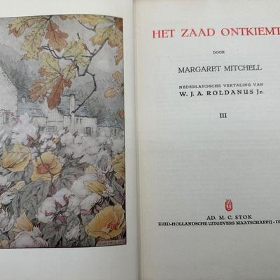 “Gone With The Wind” Dutch Edition, 1936