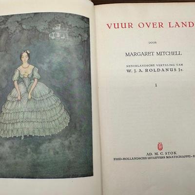 “Gone With The Wind” Dutch Edition, 1936