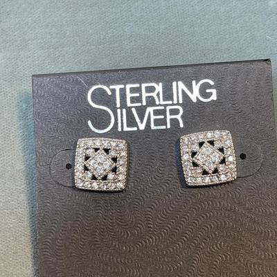 Sterling and CZ ears