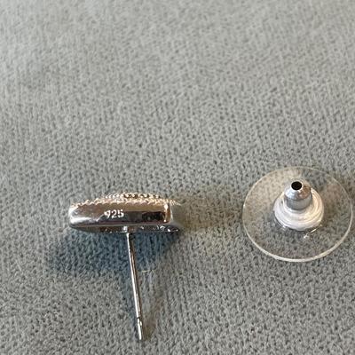 Sterling and CZ ears