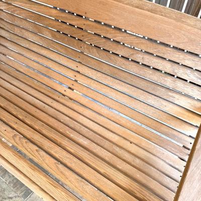 Wooden Porch Swing