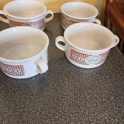 Tabasco Sauce Collection , Cups , Bowls, Glass Pitcher , Pot Holders and more
