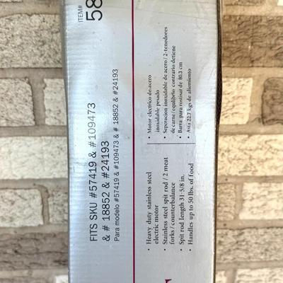 Jenn-Air Rotisserie Kit - Brand New in the Box, Never Used