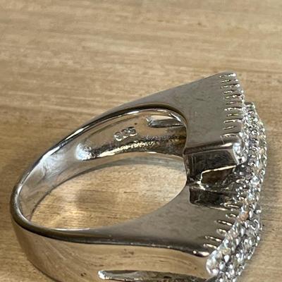 Champagne CZ ring 7