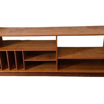 Vintage Long Stereo Cabinet (See Details)