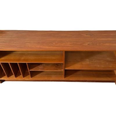 Vintage Long Stereo Cabinet (See Details)