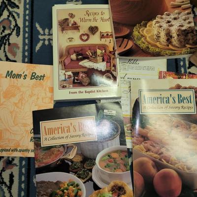 Lot of cookbooks