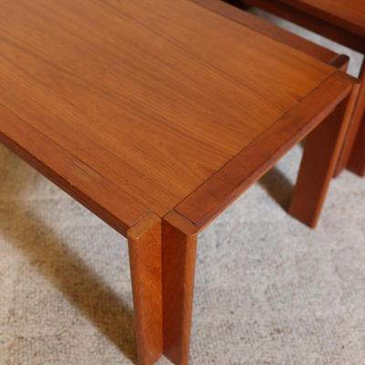 Pair of Wood Side Tables