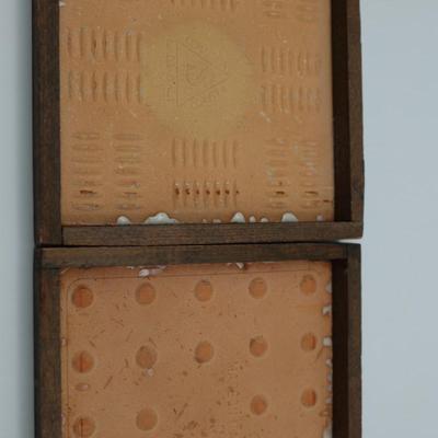 Vintage Ceramic Italy Trivets (2)
