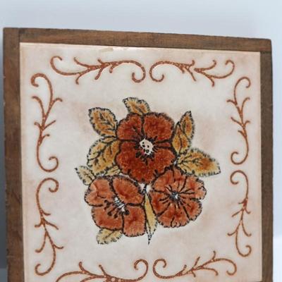 Vintage Ceramic Italy Trivets (2)